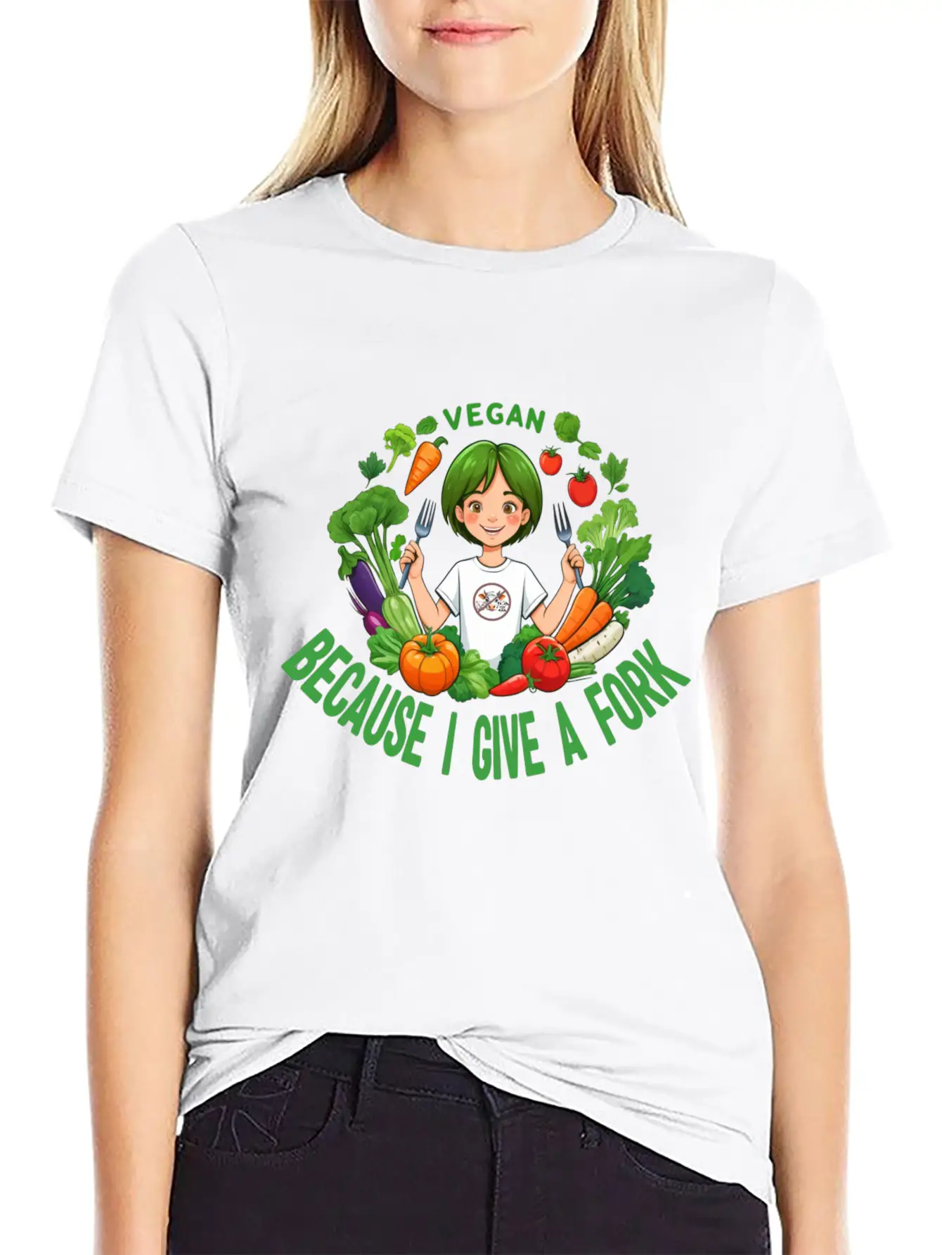 Vegan Lifestyle Unisex Casual T-Shirt – Clean Design For Daily Comfort