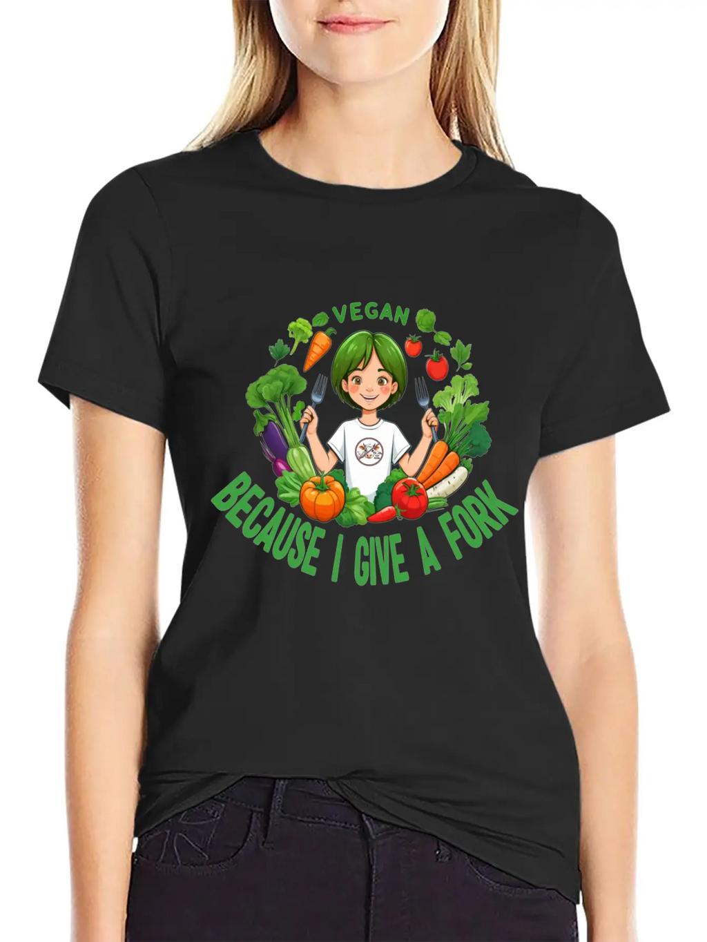 Vegan Lifestyle Unisex Casual T-Shirt – Clean Design For Daily Comfort