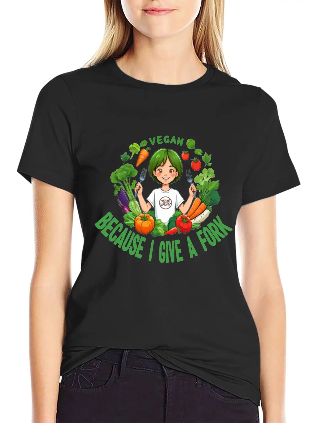 Vegan Lifestyle Unisex Casual T-Shirt – Clean Design For Daily Comfort