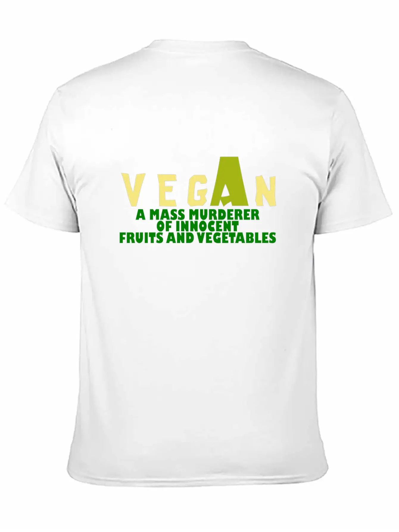 Vegan Saying Avocado Vegan Unisex Casual T-Shirt – Clean Design For Daily Comfort
