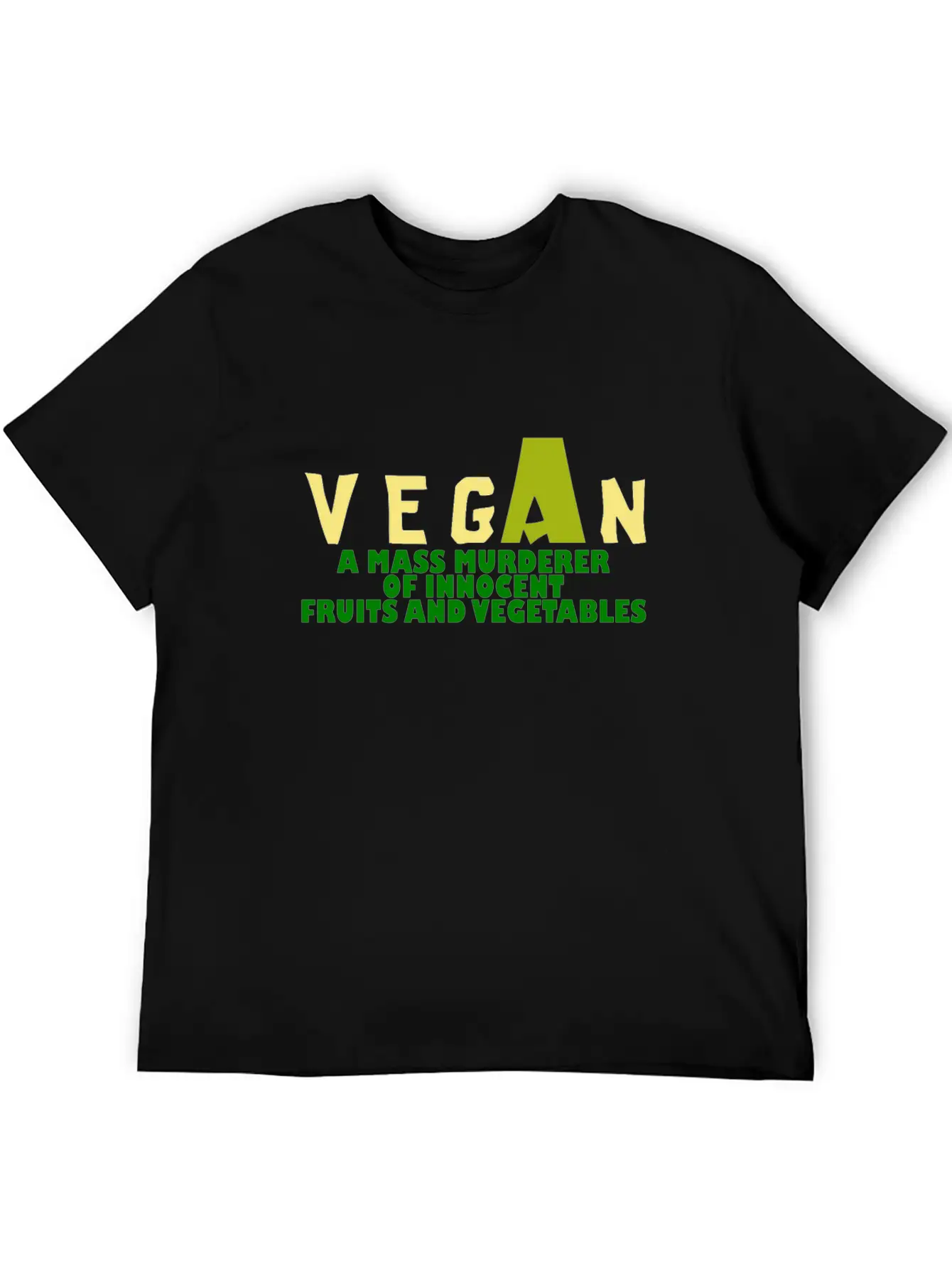 Vegan Saying Avocado Vegan Unisex Casual T-Shirt – Clean Design For Daily Comfort