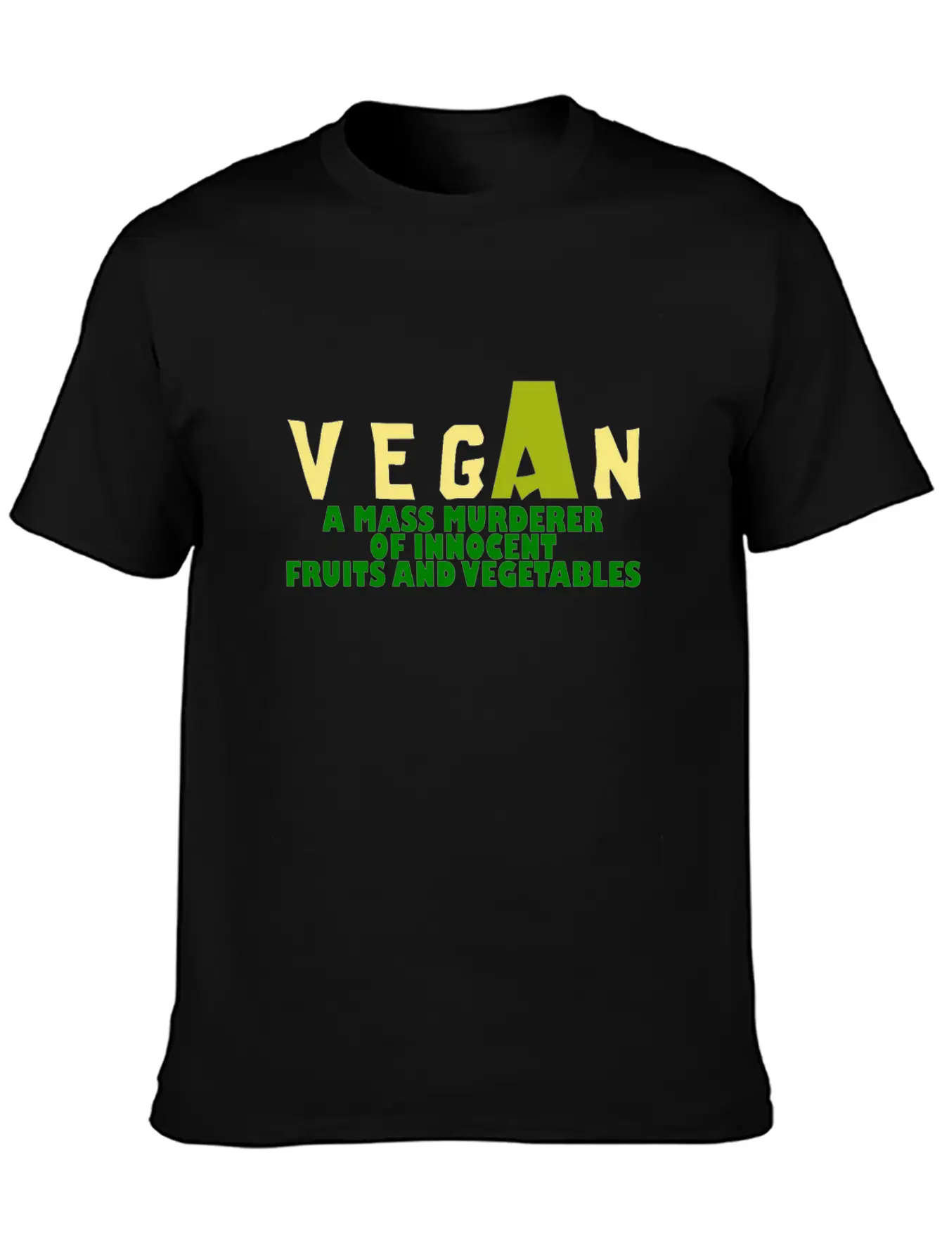 Vegan Saying Avocado Vegan Unisex Casual T-Shirt – Clean Design For Daily Comfort