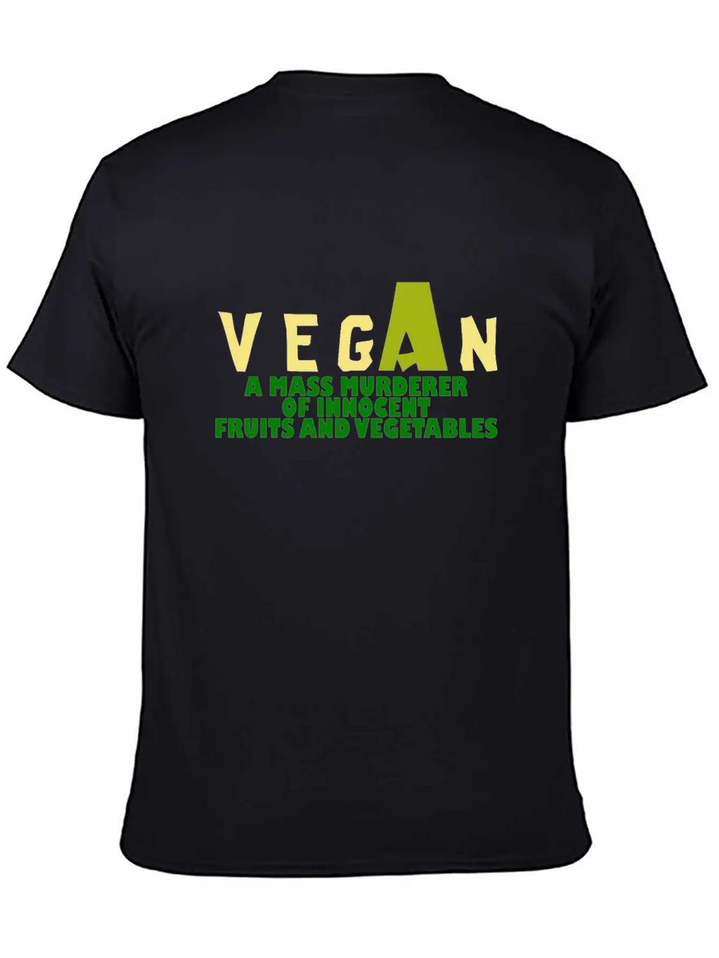Vegan Saying Avocado Vegan Unisex Casual T-Shirt – Clean Design For Daily Comfort