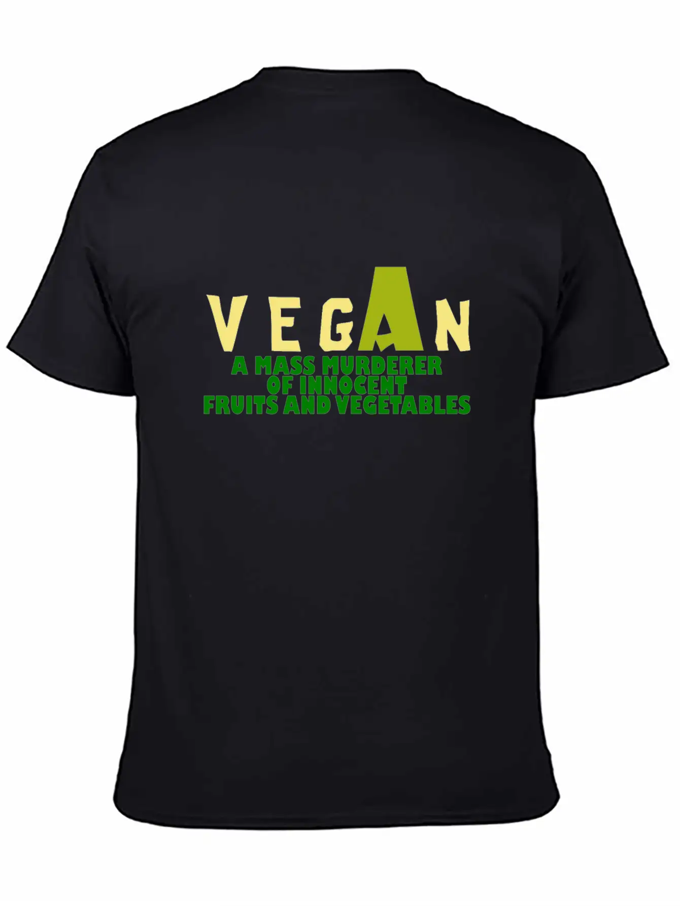 Vegan Saying Avocado Vegan Unisex Casual T-Shirt – Clean Design For Daily Comfort