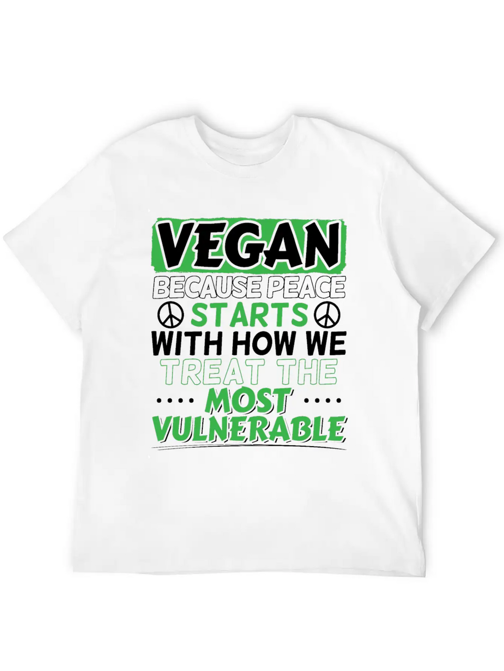 Vegan Saying Veganism Classic Fit Graphic Tee For Daily Comfort – Unisex Cotton Shirt