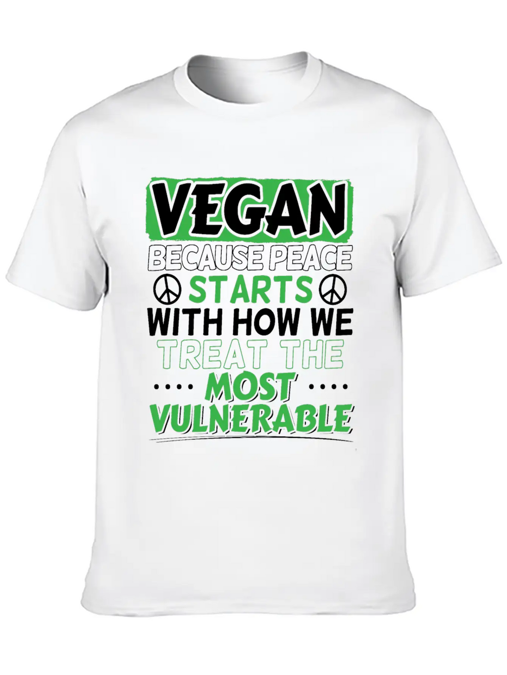 Vegan Saying Veganism Classic Fit Graphic Tee For Daily Comfort – Unisex Cotton Shirt