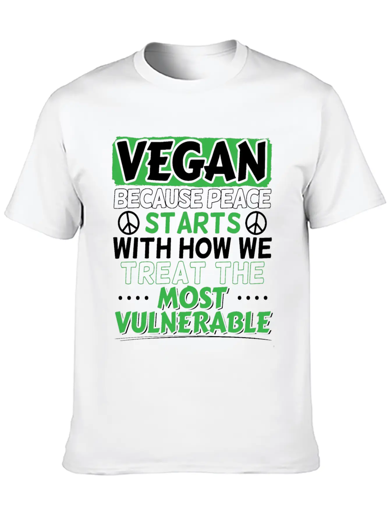 Vegan Saying Veganism Classic Fit Graphic Tee For Daily Comfort – Unisex Cotton Shirt
