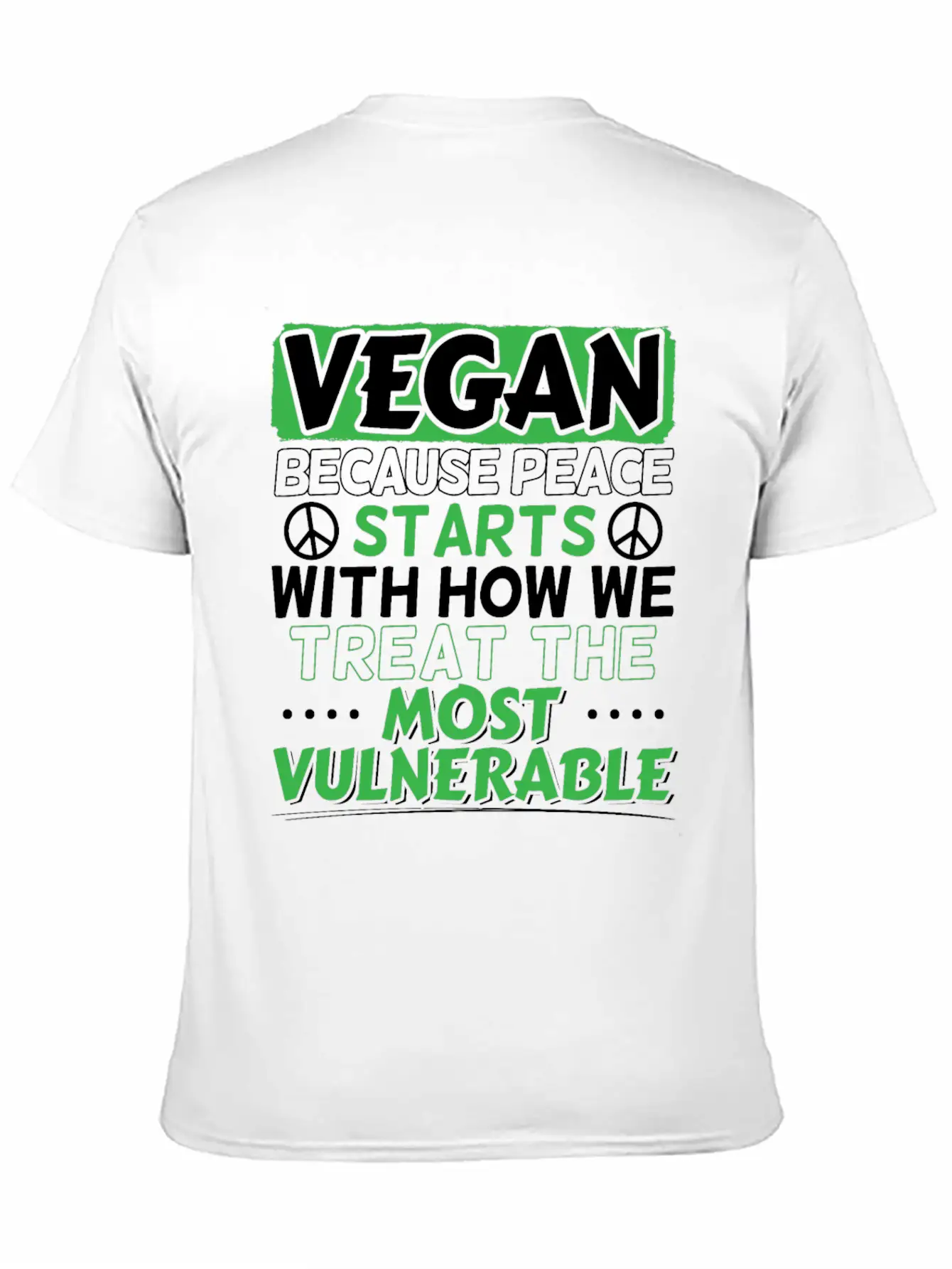 Vegan Saying Veganism Classic Fit Graphic Tee For Daily Comfort – Unisex Cotton Shirt