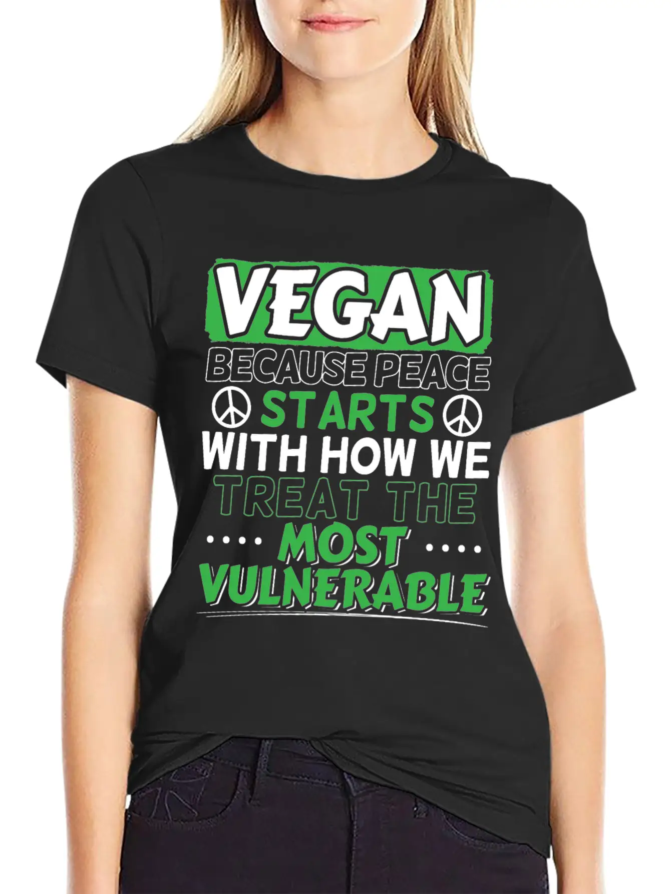 Vegan Saying Veganism Classic Fit Graphic Tee For Daily Comfort – Unisex Cotton Shirt