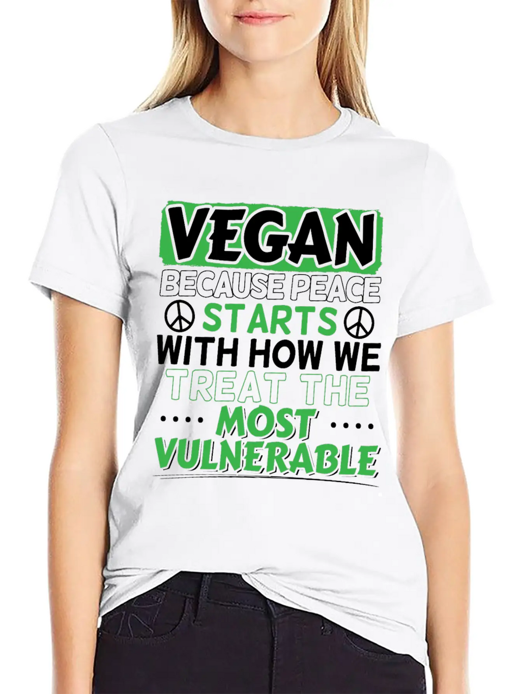 Vegan Saying Veganism Classic Fit Graphic Tee For Daily Comfort – Unisex Cotton Shirt