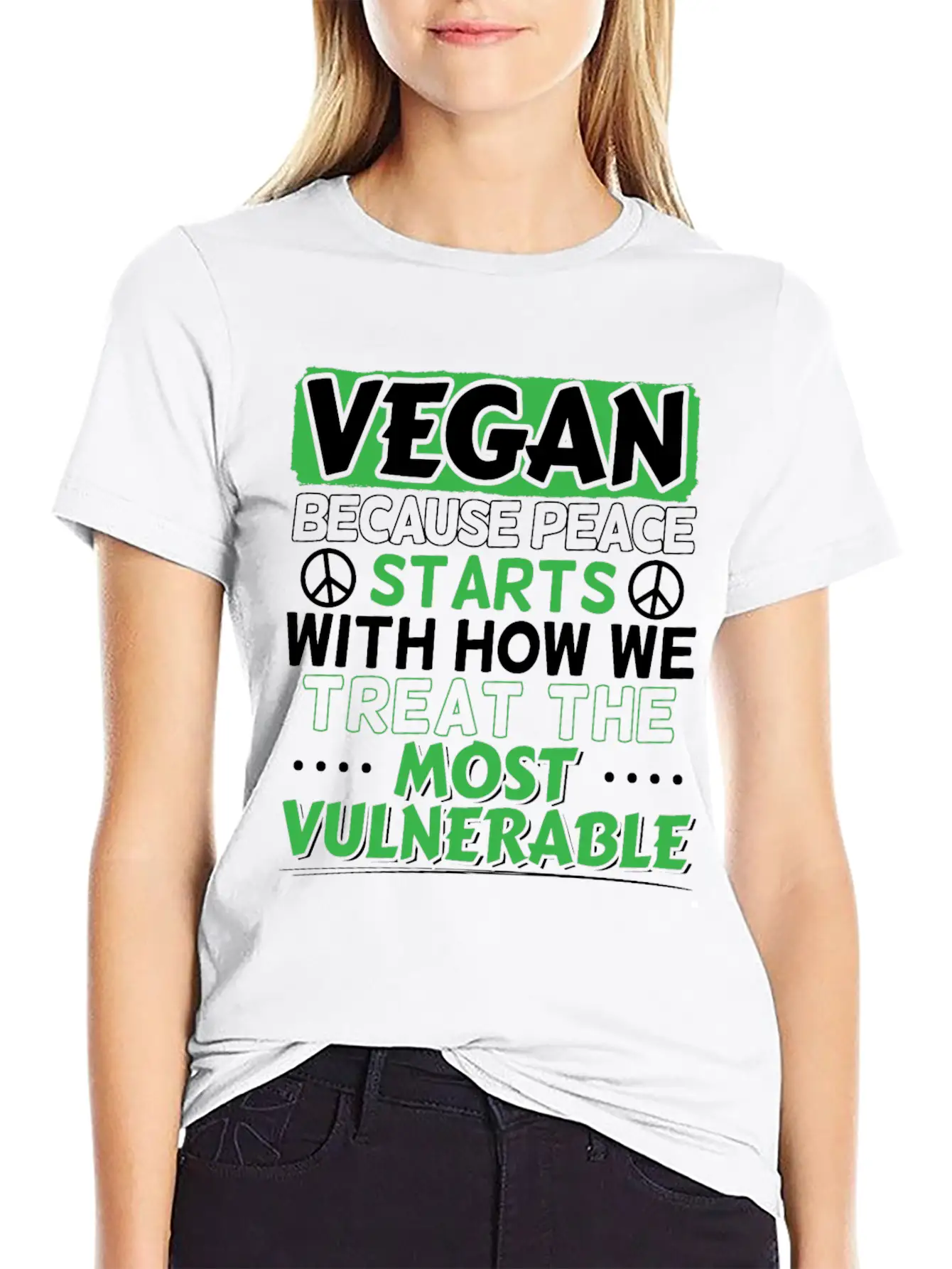 Vegan Saying Veganism Classic Fit Graphic Tee For Daily Comfort – Unisex Cotton Shirt