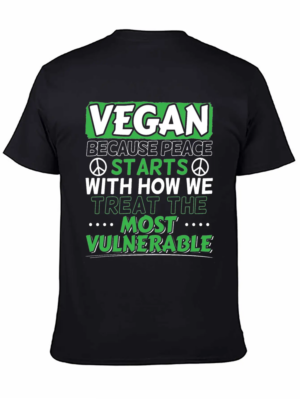 Vegan Saying Veganism Classic Fit Graphic Tee For Daily Comfort – Unisex Cotton Shirt