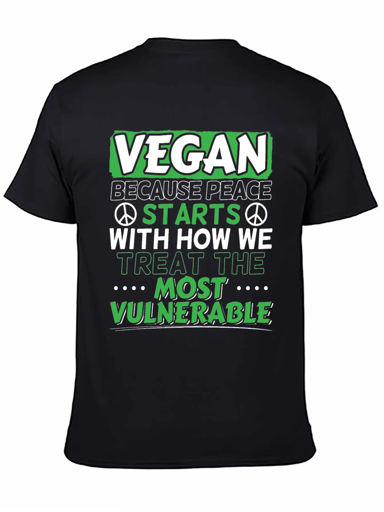 Vegan Saying Veganism Classic Fit Graphic Tee For Daily Comfort – Unisex Cotton Shirt