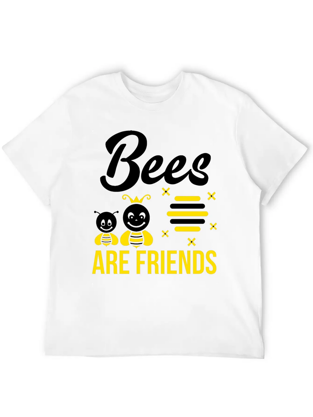 Vegan Shirt Are Friends Vegetarian Gift Tee Unisex Casual T-Shirt – Clean Design For Daily Comfort
