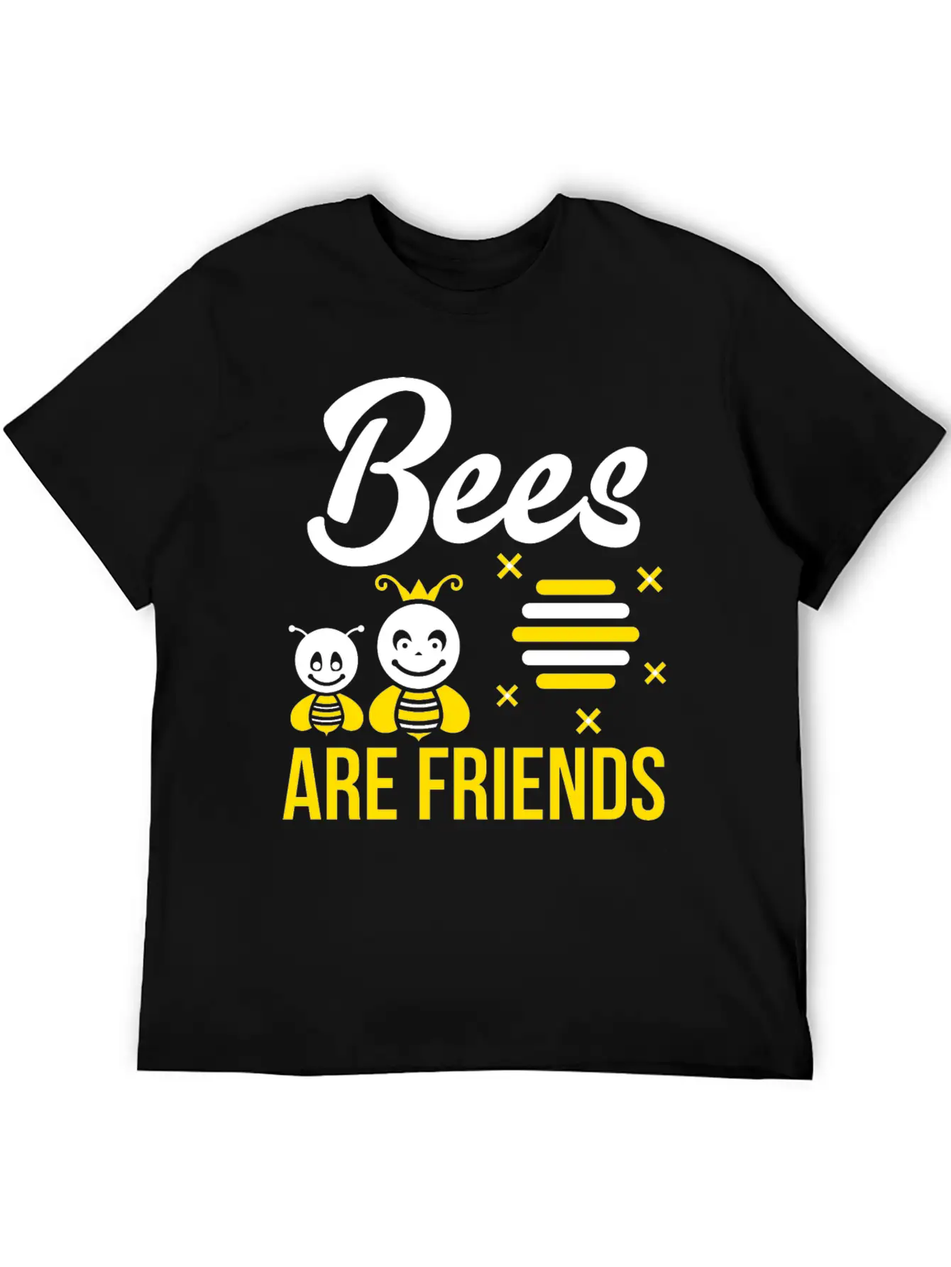 Vegan Shirt Are Friends Vegetarian Gift Tee Unisex Casual T-Shirt – Clean Design For Daily Comfort