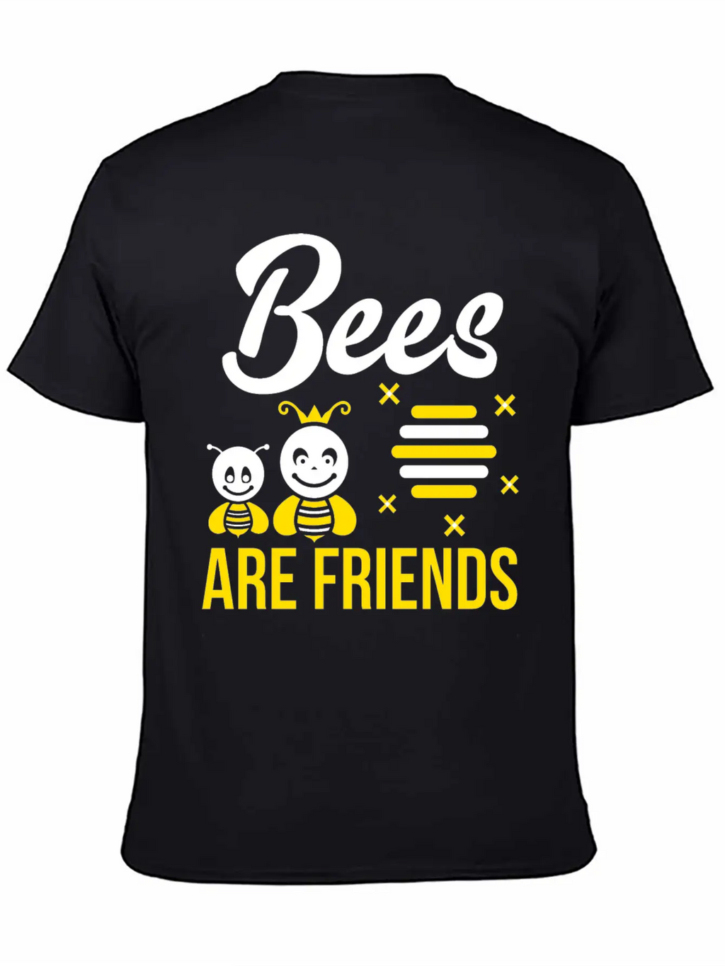 Vegan Shirt Are Friends Vegetarian Gift Tee Unisex Casual T-Shirt – Clean Design For Daily Comfort