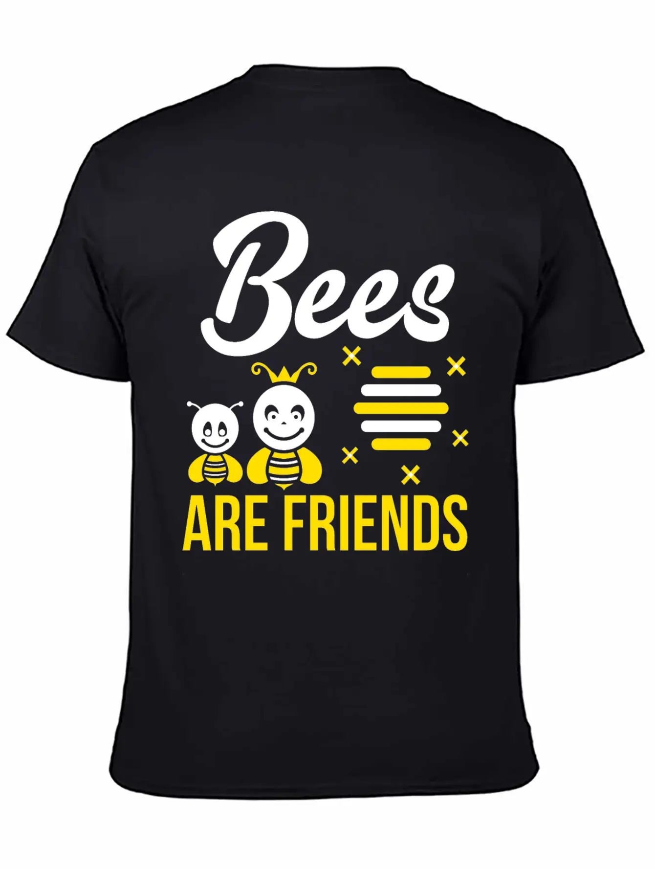 Vegan Shirt Are Friends Vegetarian Gift Tee Unisex Casual T-Shirt – Clean Design For Daily Comfort