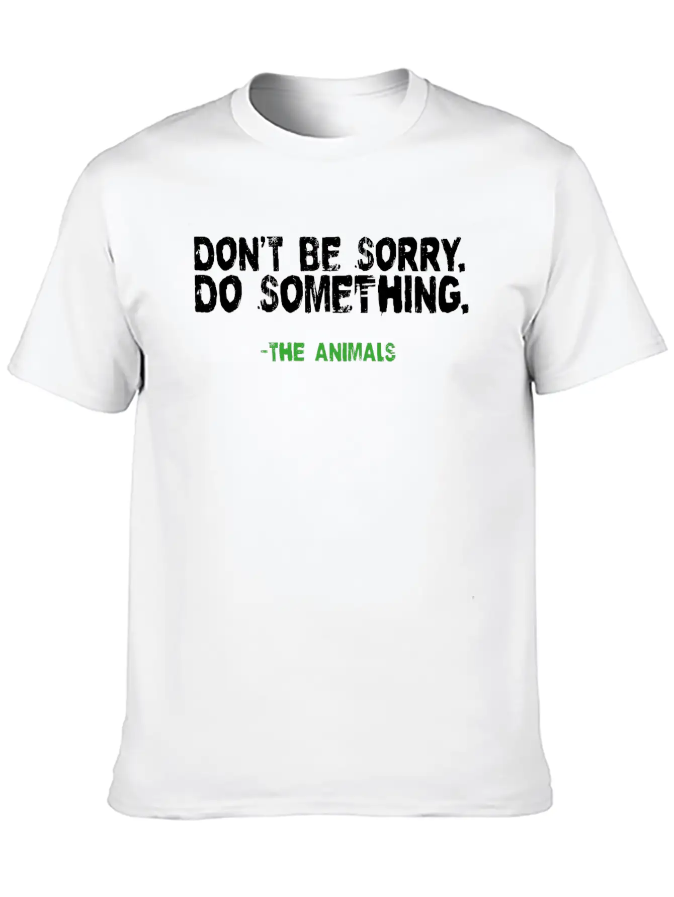 Vegan Shirt Be Sorry Do Something Vegetarian Gift Essential Cotton Tee For Daily Outfits – Unisex Style