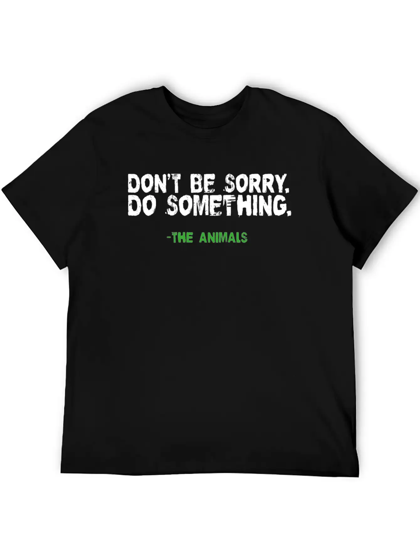 Vegan Shirt Be Sorry Do Something Vegetarian Gift Essential Cotton Tee For Daily Outfits – Unisex Style