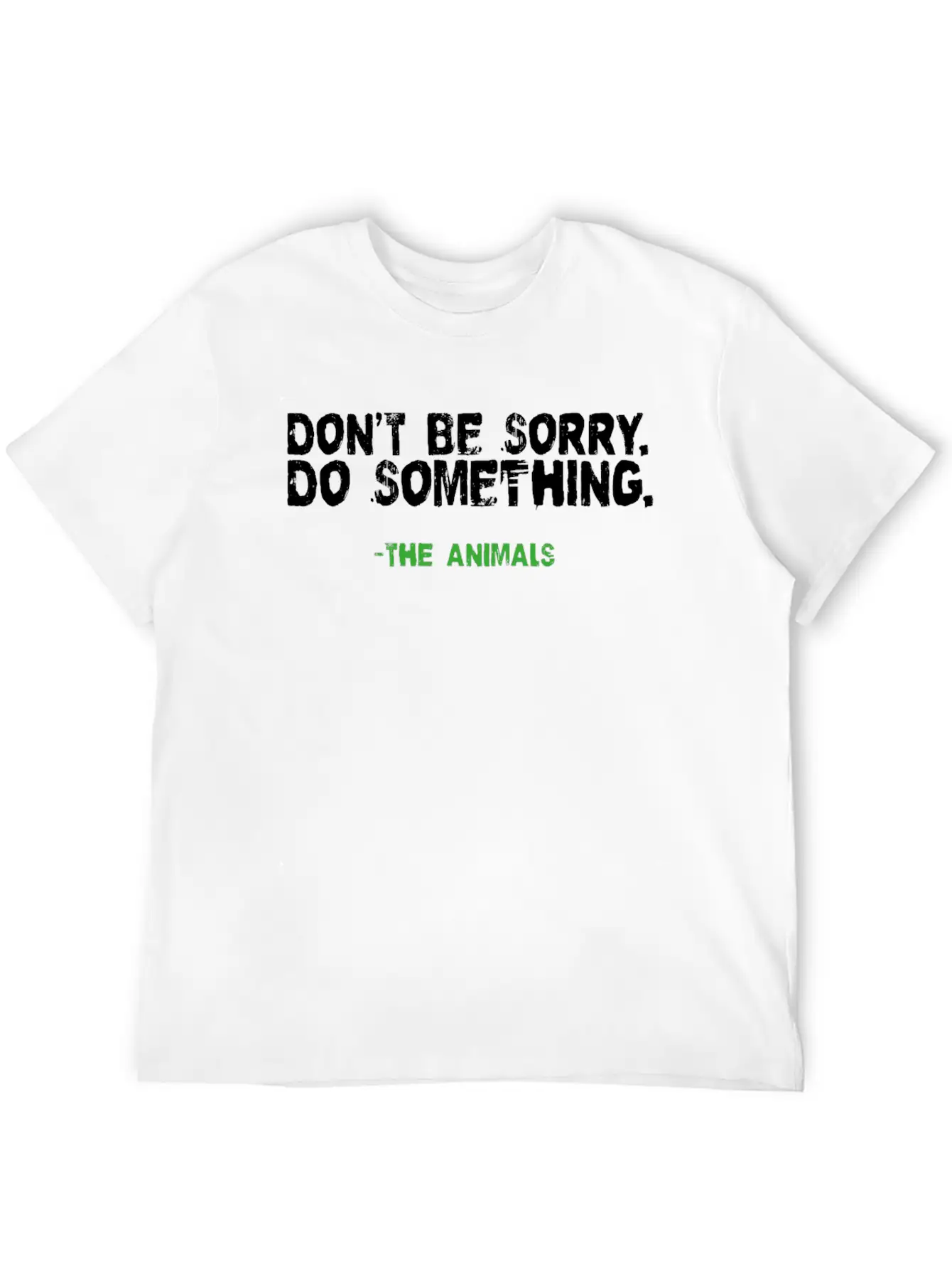 Vegan Shirt Be Sorry Do Something Vegetarian Gift Essential Cotton Tee For Daily Outfits – Unisex Style
