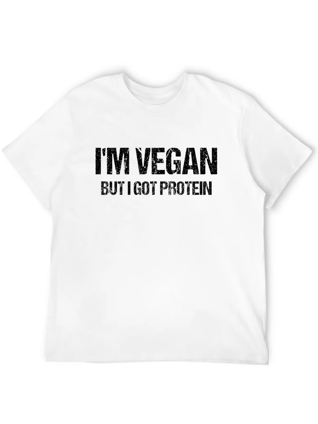 Vegan Shirt Vegetarian Ecofriendly Veggie Gift Unisex Short Sleeve Soft Cotton T-Shirt – Casual Everyday Wear