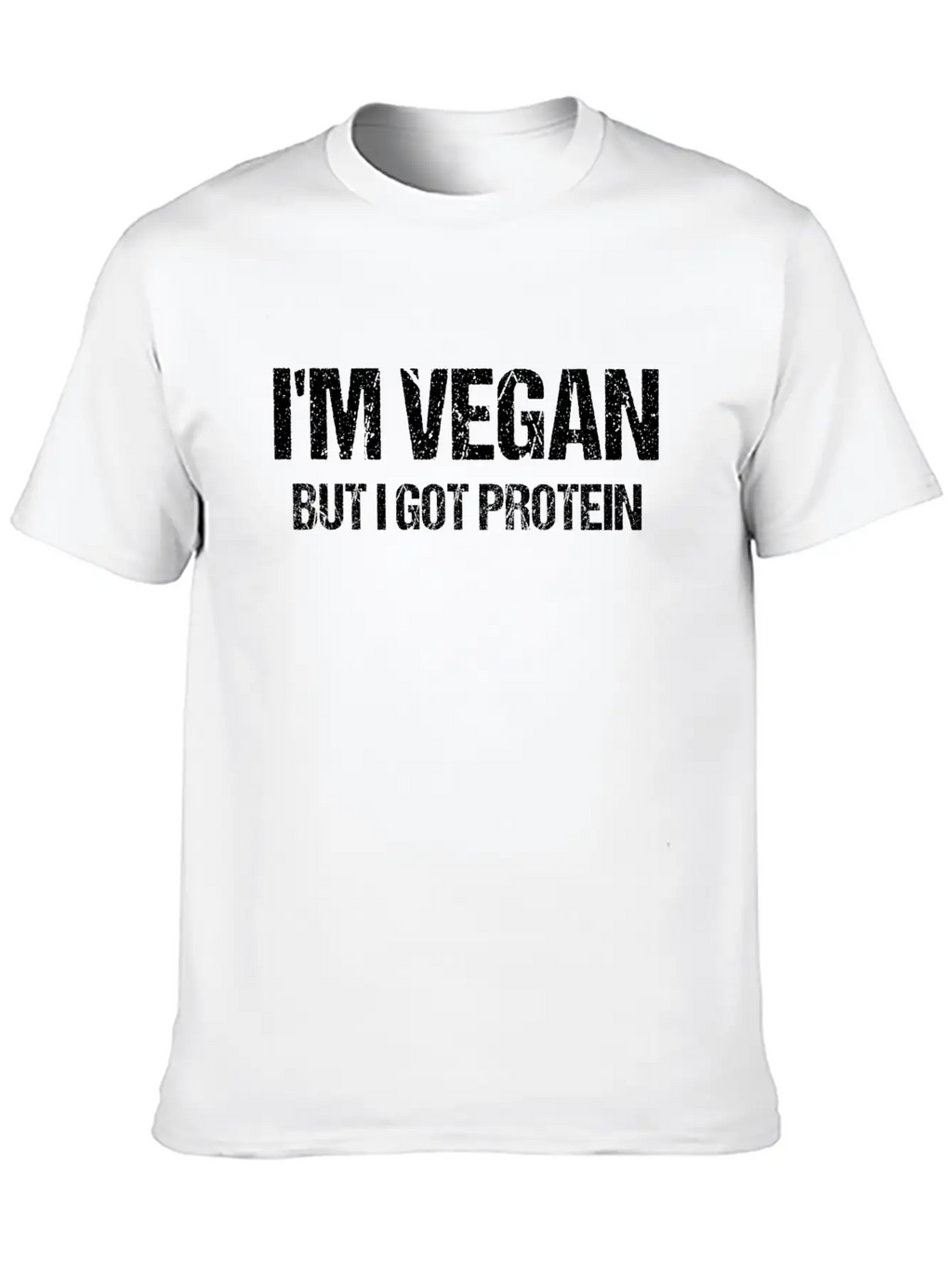 Vegan Shirt Vegetarian Ecofriendly Veggie Gift Unisex Short Sleeve Soft Cotton T-Shirt – Casual Everyday Wear