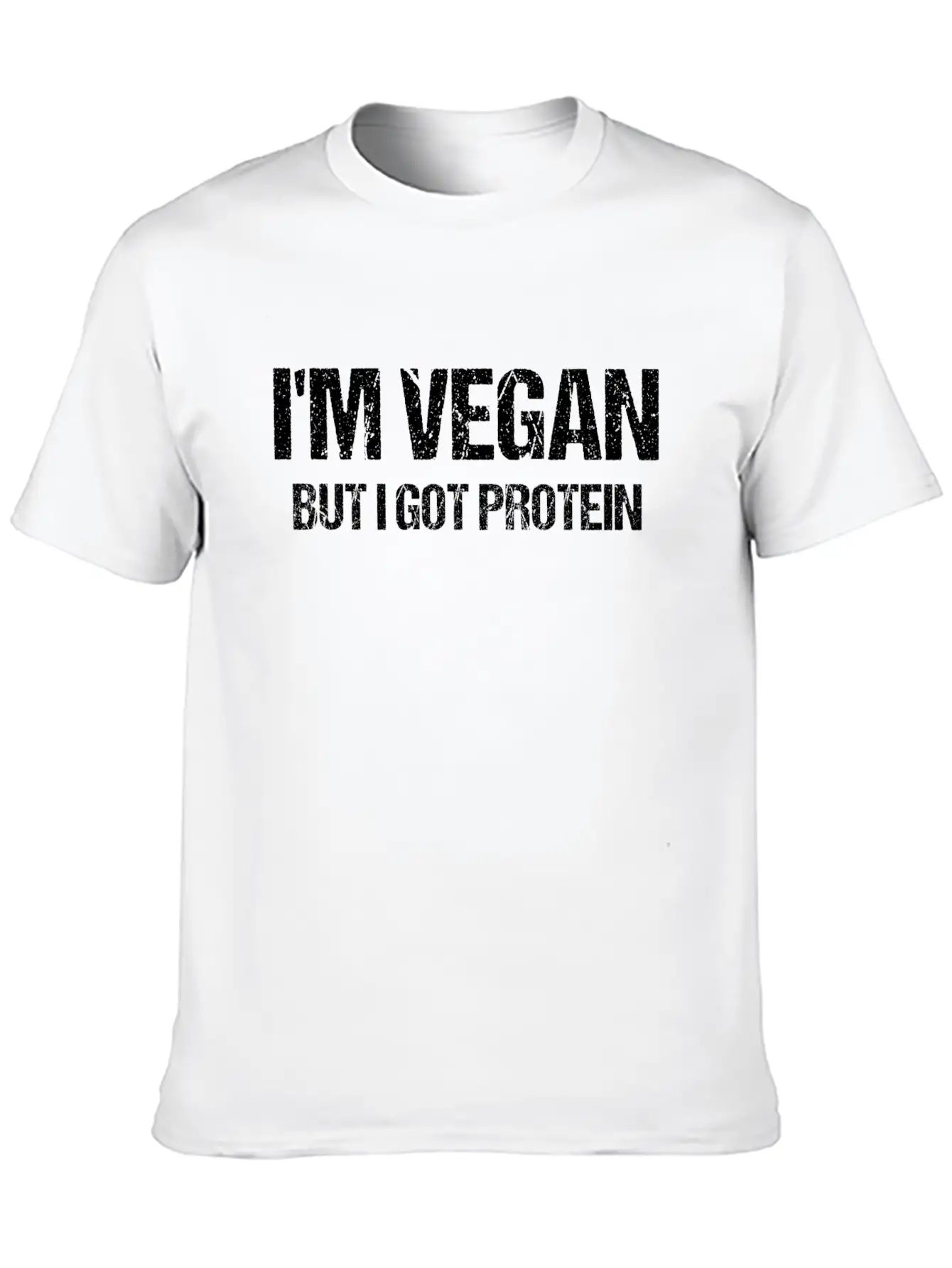 Vegan Shirt Vegetarian Ecofriendly Veggie Gift Unisex Short Sleeve Soft Cotton T-Shirt – Casual Everyday Wear