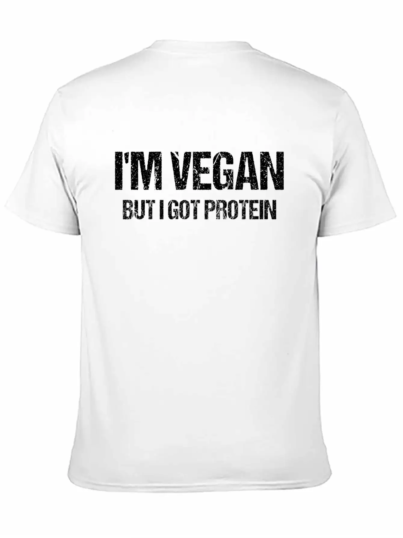 Vegan Shirt Vegetarian Ecofriendly Veggie Gift Unisex Short Sleeve Soft Cotton T-Shirt – Casual Everyday Wear