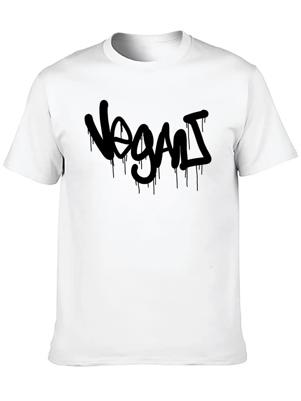 Vegan Tag Unisex Casual T-Shirt – Clean Design For Daily Comfort