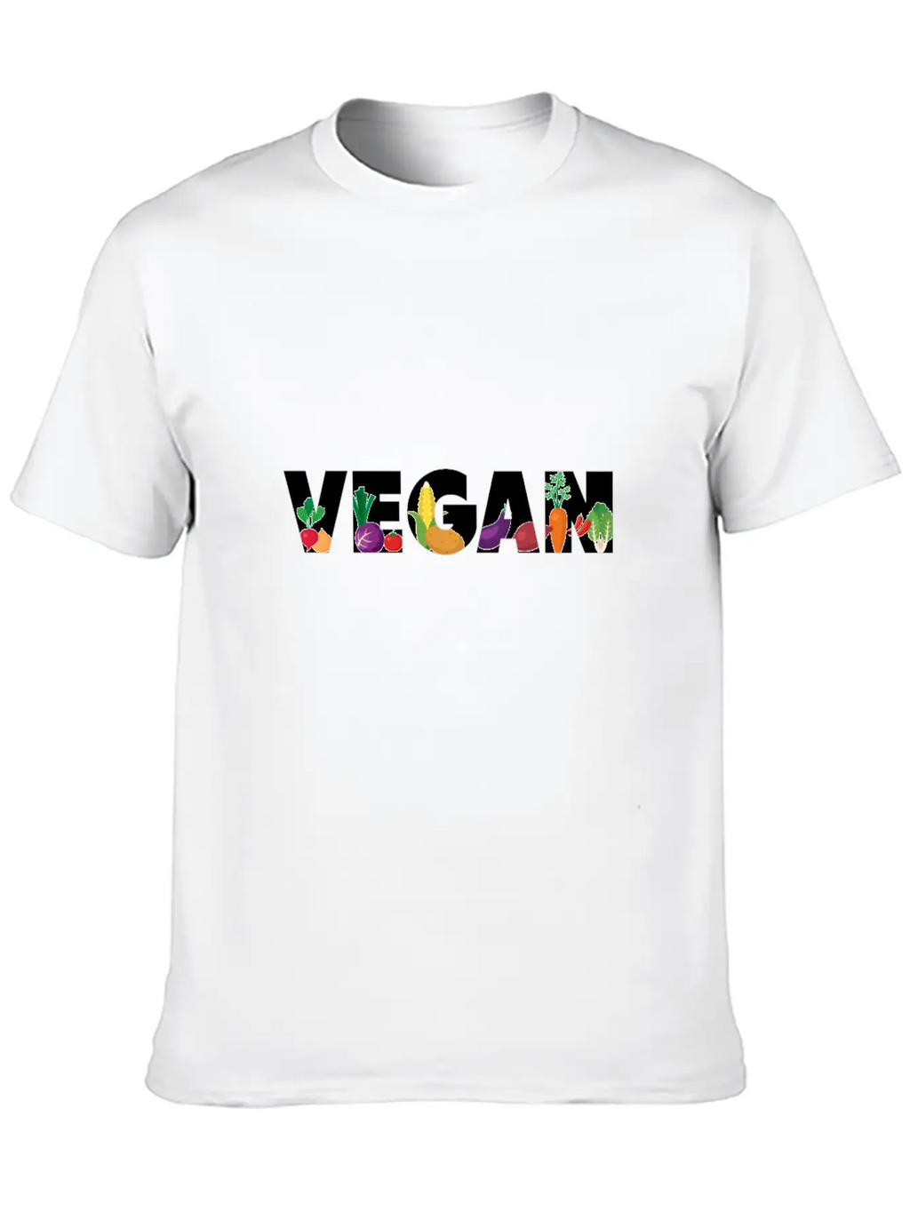 Vegan Unisex Casual T-Shirt – Clean Design For Daily Comfort