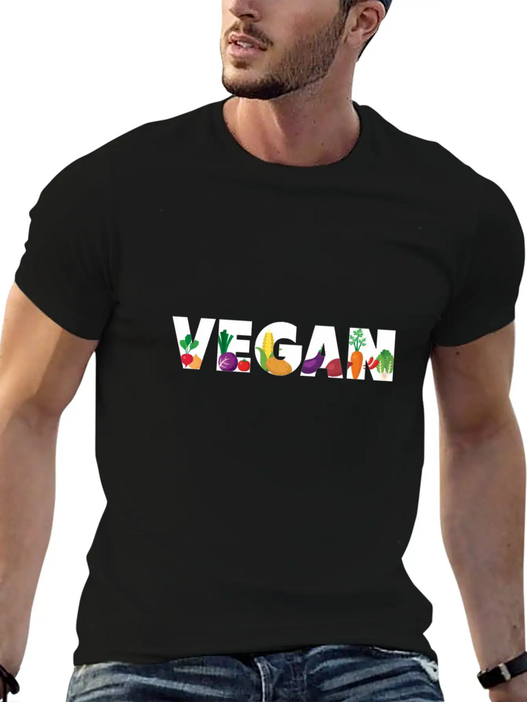 Vegan Unisex Casual T-Shirt – Clean Design For Daily Comfort