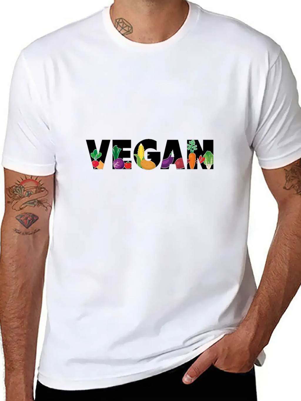 Vegan Unisex Casual T-Shirt – Clean Design For Daily Comfort
