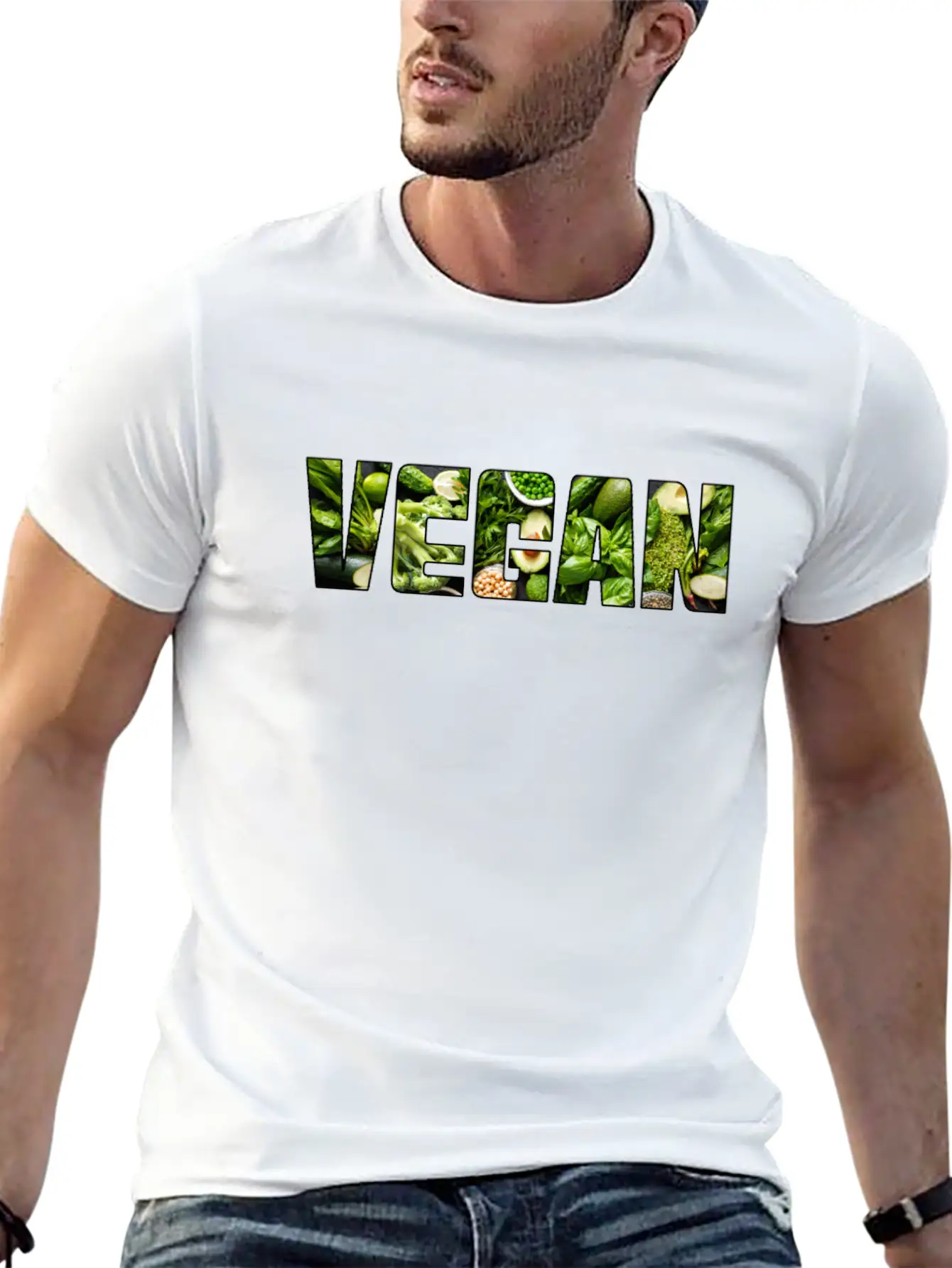 Vegan Unisex Short Sleeve Soft Cotton T-Shirt – Casual Everyday Wear