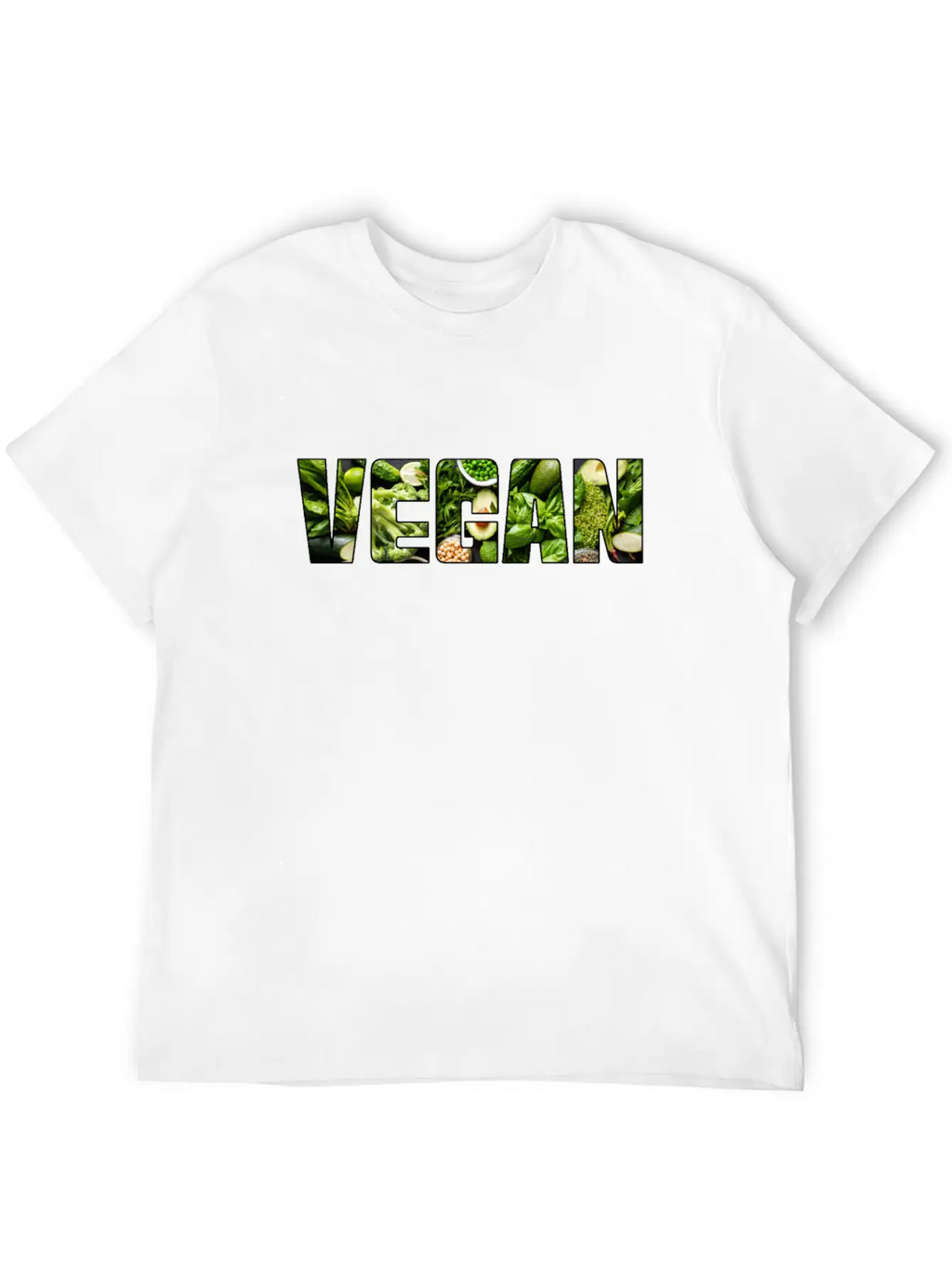 Vegan Unisex Short Sleeve Soft Cotton T-Shirt – Casual Everyday Wear