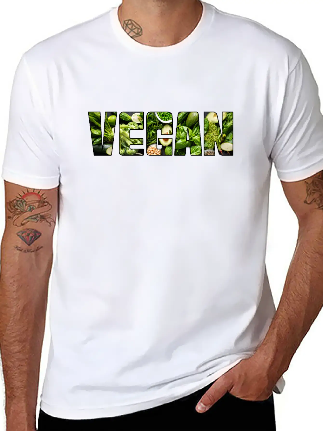 Vegan Unisex Short Sleeve Soft Cotton T-Shirt – Casual Everyday Wear