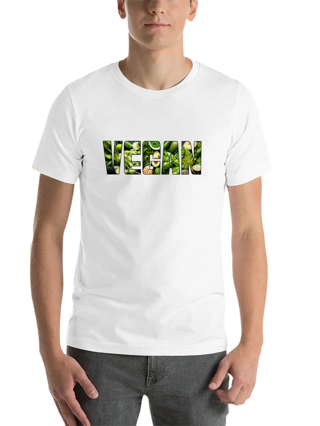 Vegan Unisex Short Sleeve Soft Cotton T-Shirt – Casual Everyday Wear