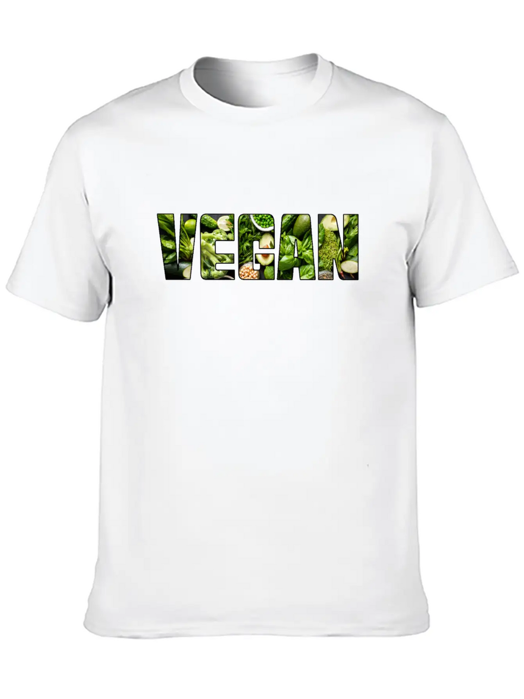 Vegan Unisex Short Sleeve Soft Cotton T-Shirt – Casual Everyday Wear