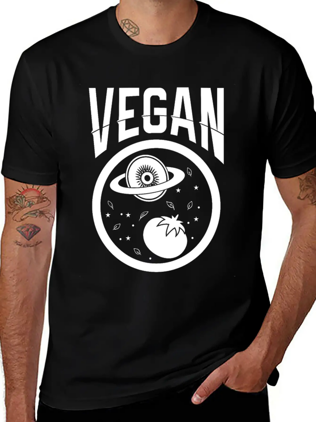 Vegan Universe Unisex Casual T-Shirt – Clean Design For Daily Comfort