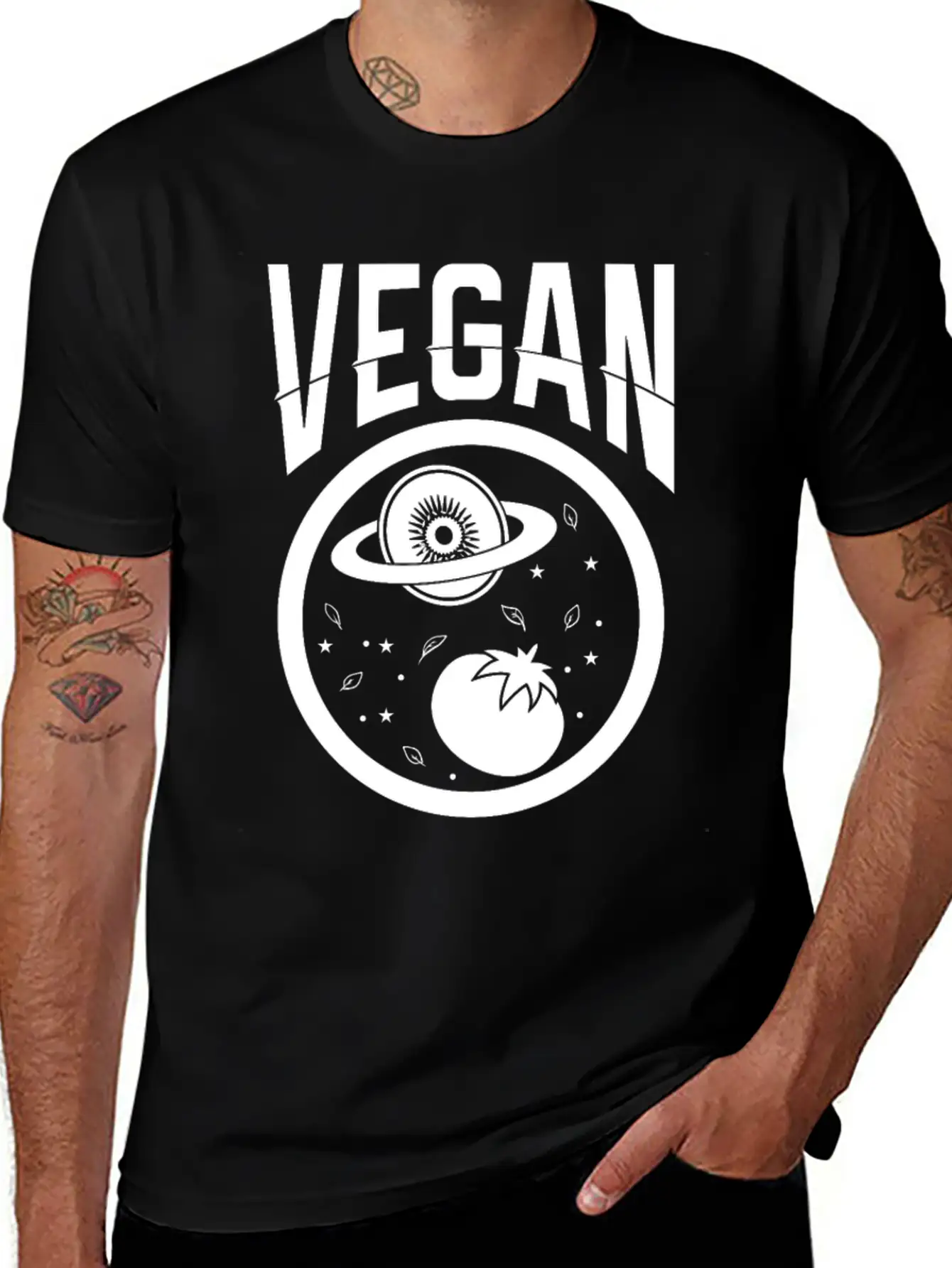Vegan Universe Unisex Casual T-Shirt – Clean Design For Daily Comfort