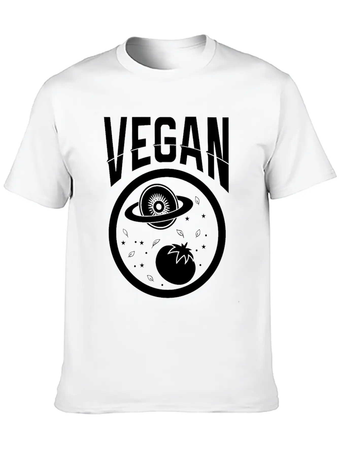 Vegan Universe Unisex Casual T-Shirt – Clean Design For Daily Comfort