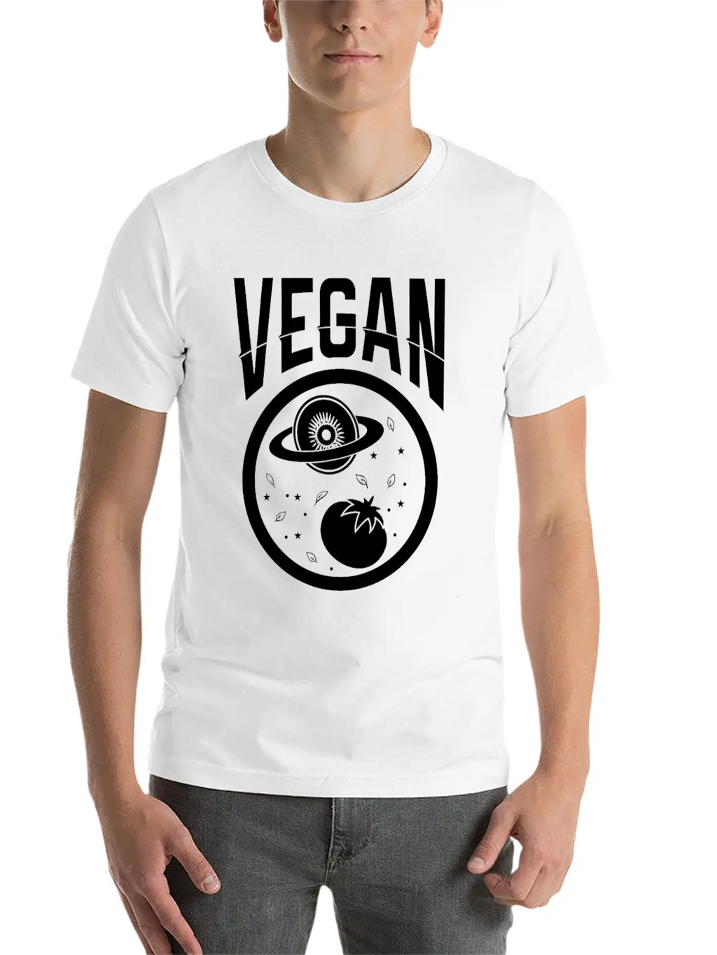 Vegan Universe Unisex Casual T-Shirt – Clean Design For Daily Comfort