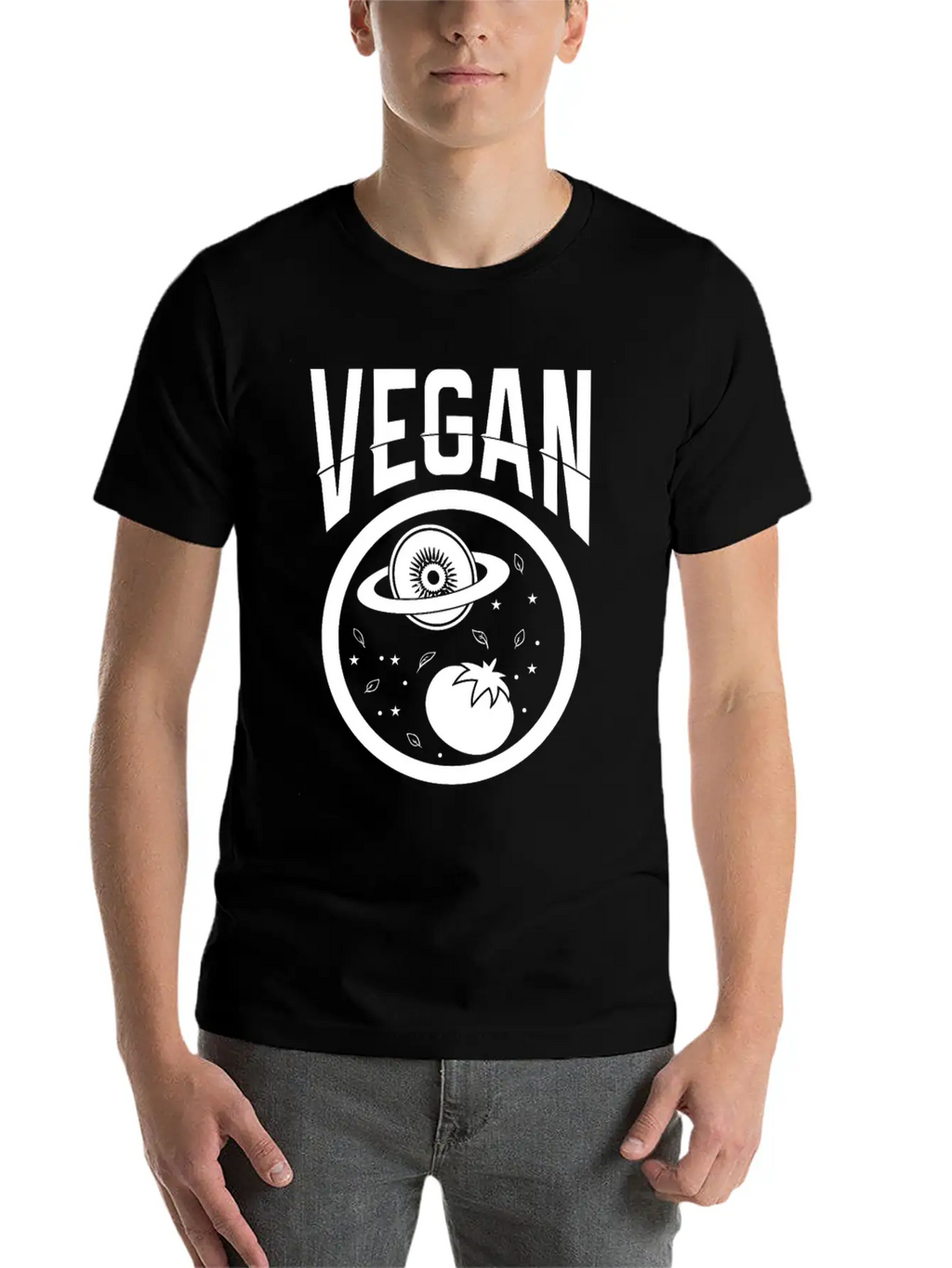 Vegan Universe Unisex Casual T-Shirt – Clean Design For Daily Comfort