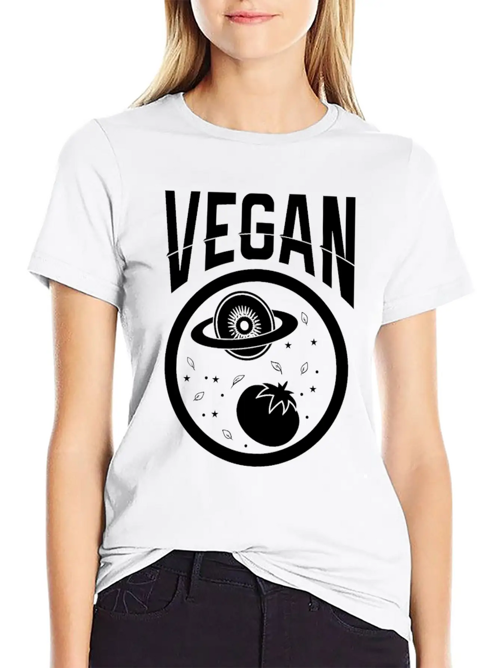 Vegan Universe Unisex Casual T-Shirt – Clean Design For Daily Comfort