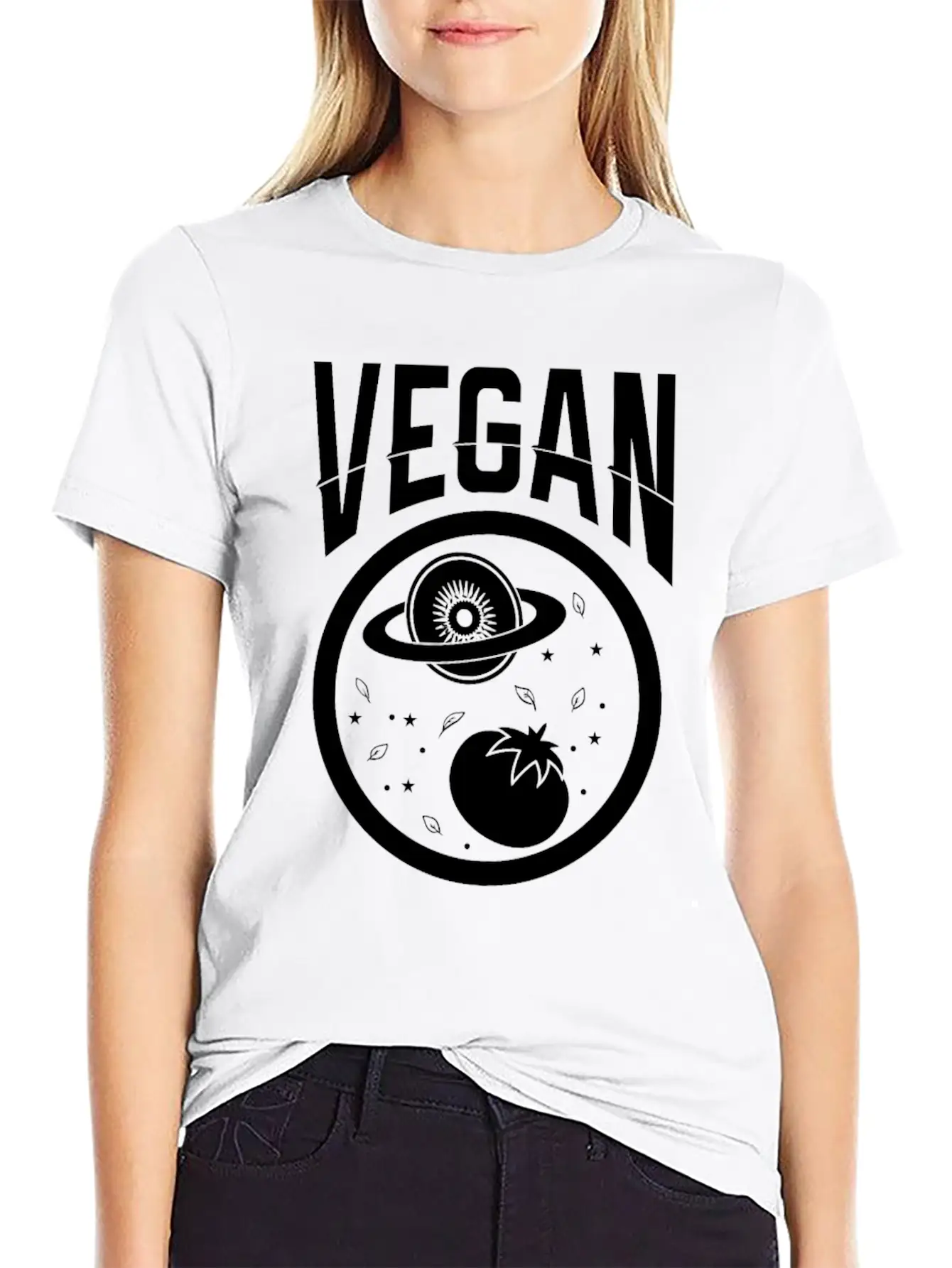 Vegan Universe Unisex Casual T-Shirt – Clean Design For Daily Comfort