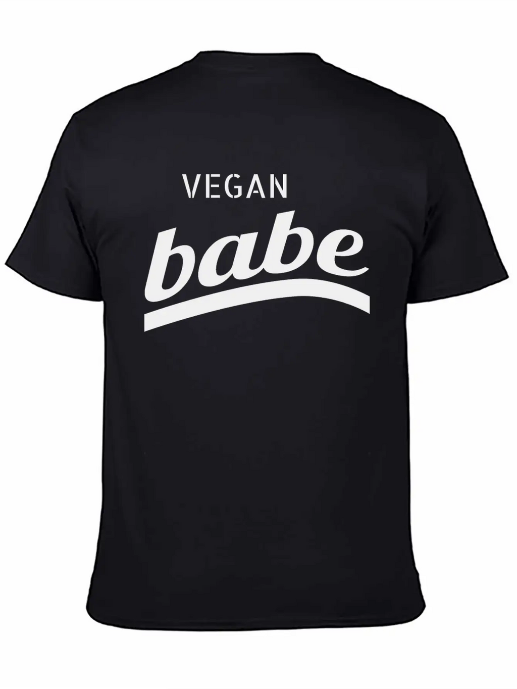 Vegan - Vegan Babe Casual Graphic T-Shirt – Simple And Comfortable Daily Wear