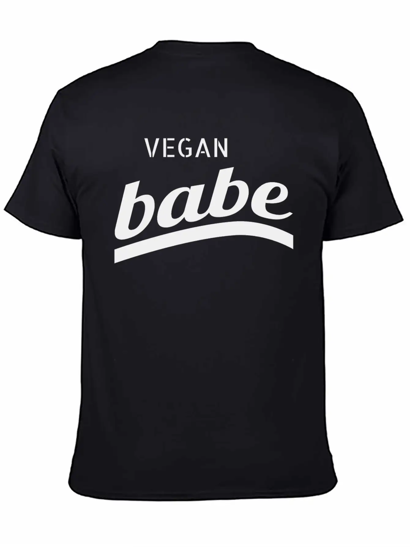 Vegan - Vegan Babe Casual Graphic T-Shirt – Simple And Comfortable Daily Wear