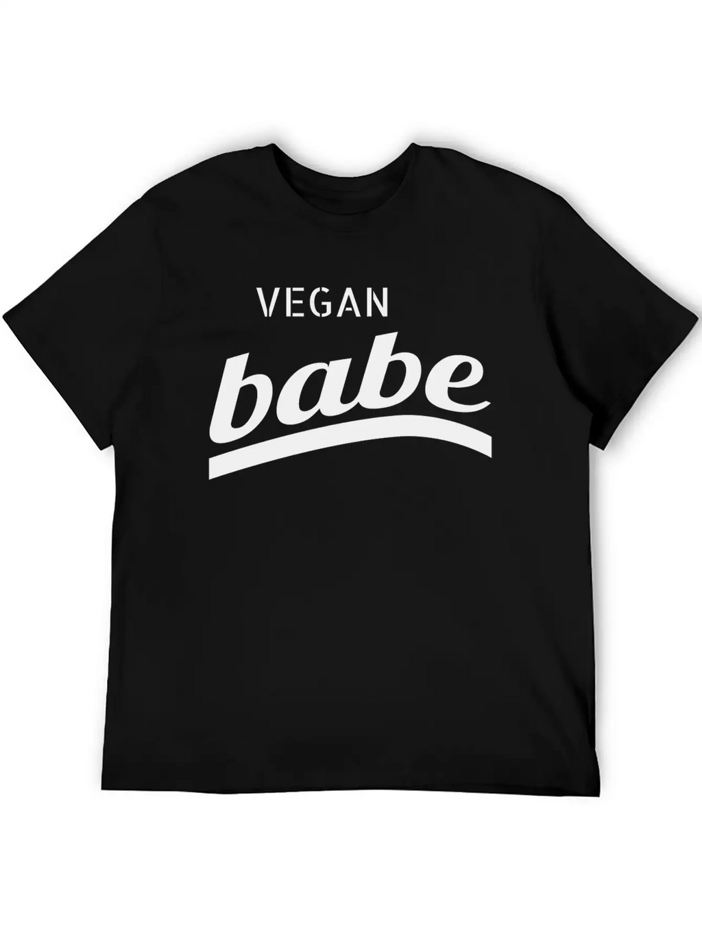 Vegan - Vegan Babe Casual Graphic T-Shirt – Simple And Comfortable Daily Wear