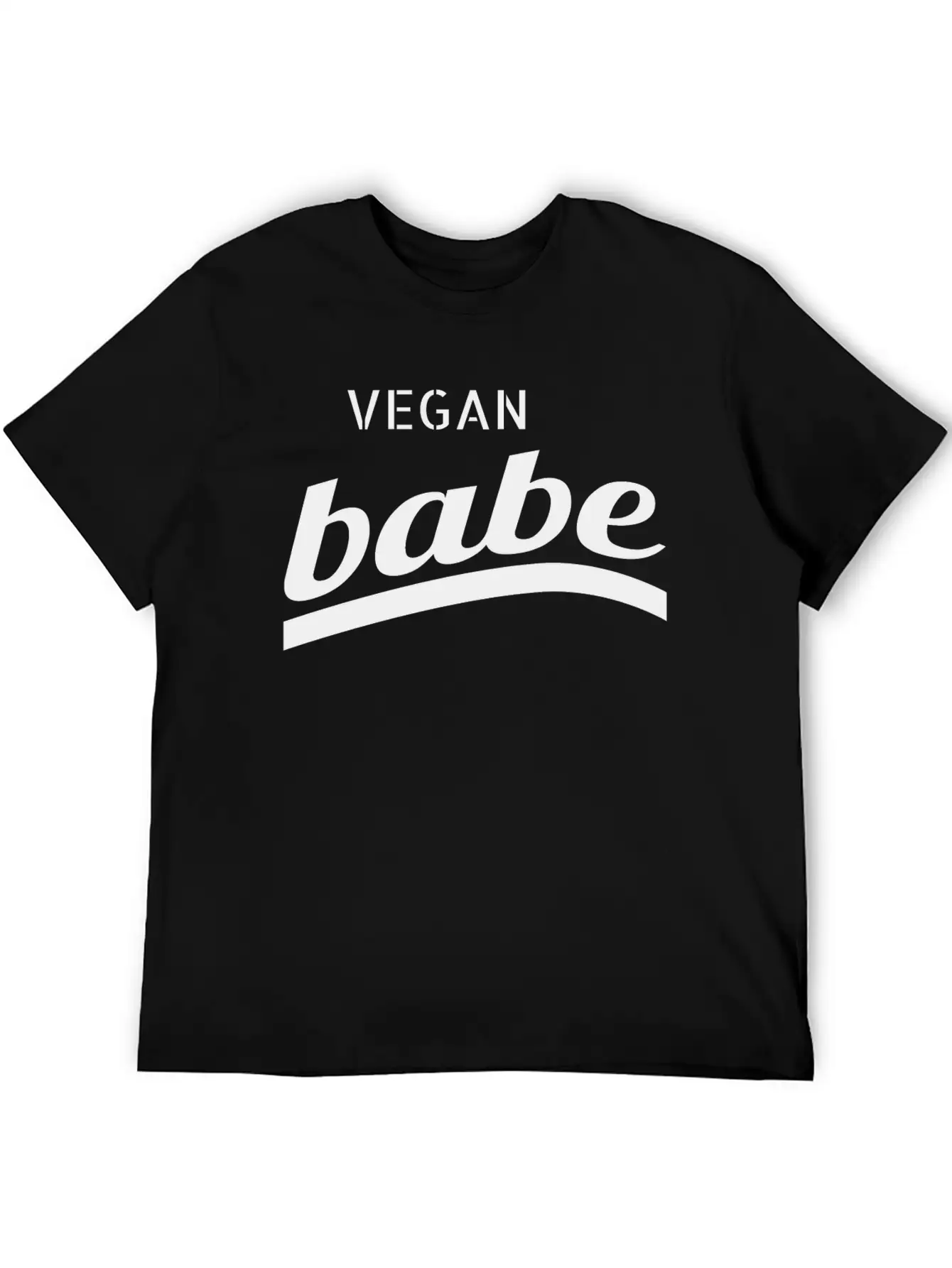 Vegan - Vegan Babe Casual Graphic T-Shirt – Simple And Comfortable Daily Wear