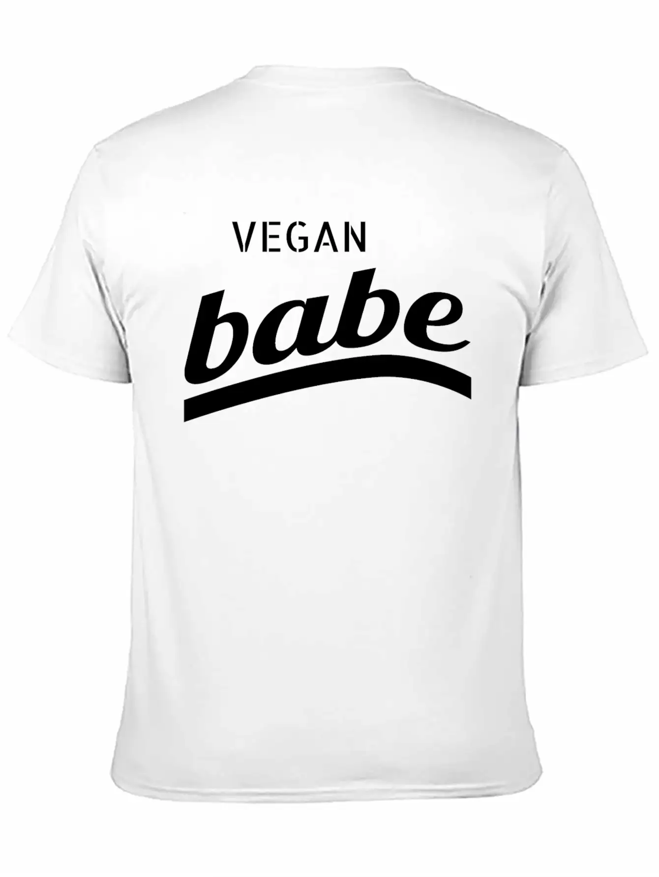 Vegan - Vegan Babe Casual Graphic T-Shirt – Simple And Comfortable Daily Wear