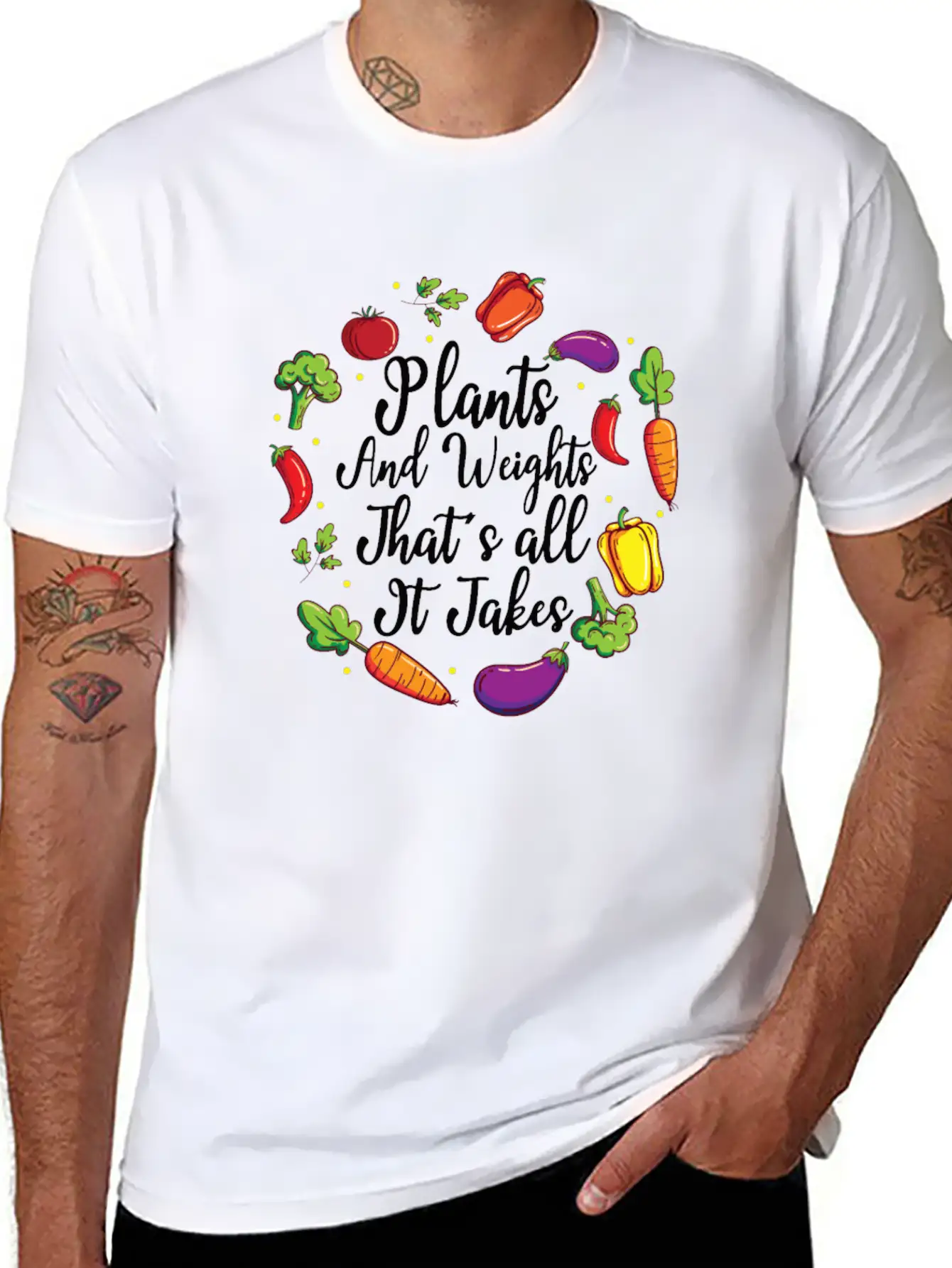 Vegan Veganism Vegetarian Vegetarianism Plant Diet Unisex Casual T-Shirt – Clean Design For Daily Comfort